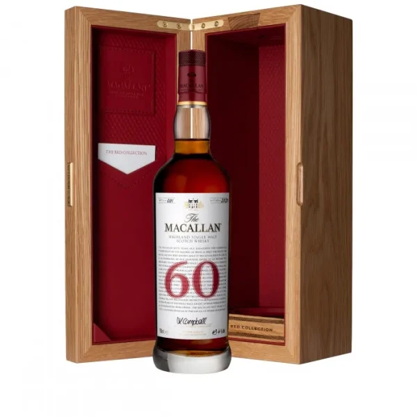 Macallan red 60 year old