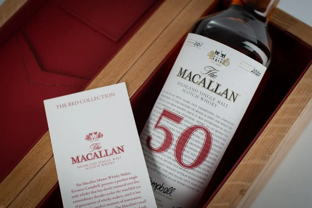The Macallan Red Collection 50 Years Old