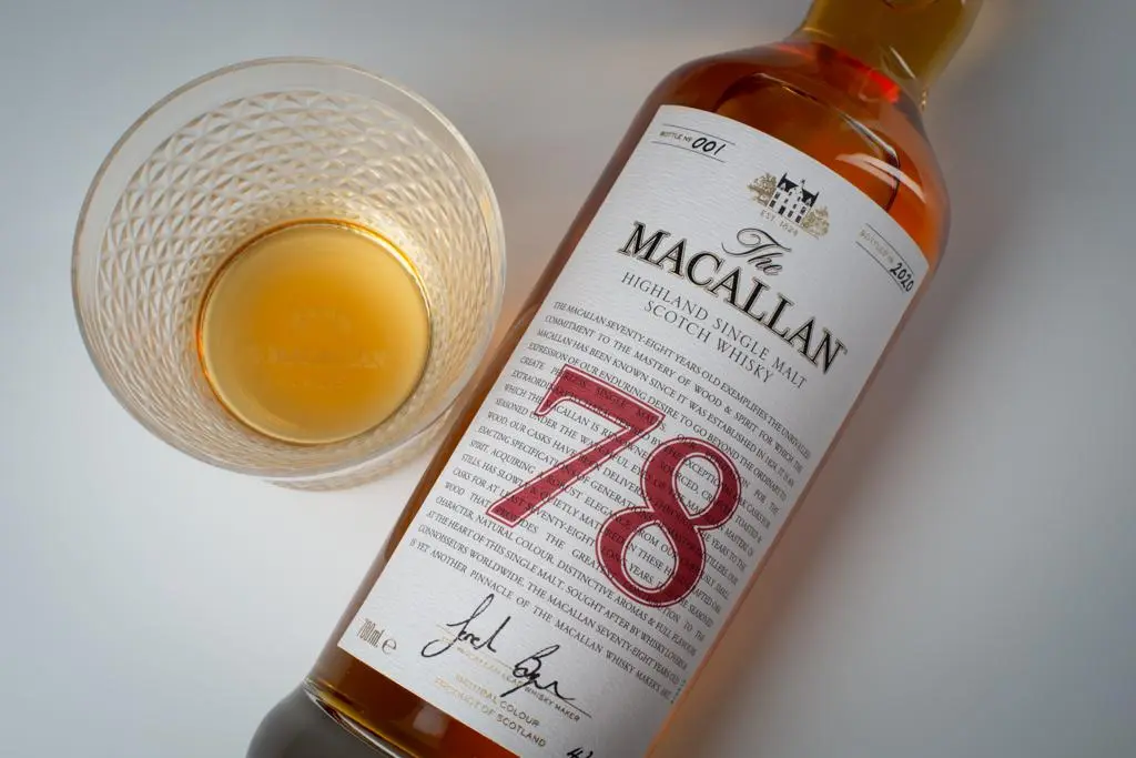 The Macallan Red Collection 78 Years Old