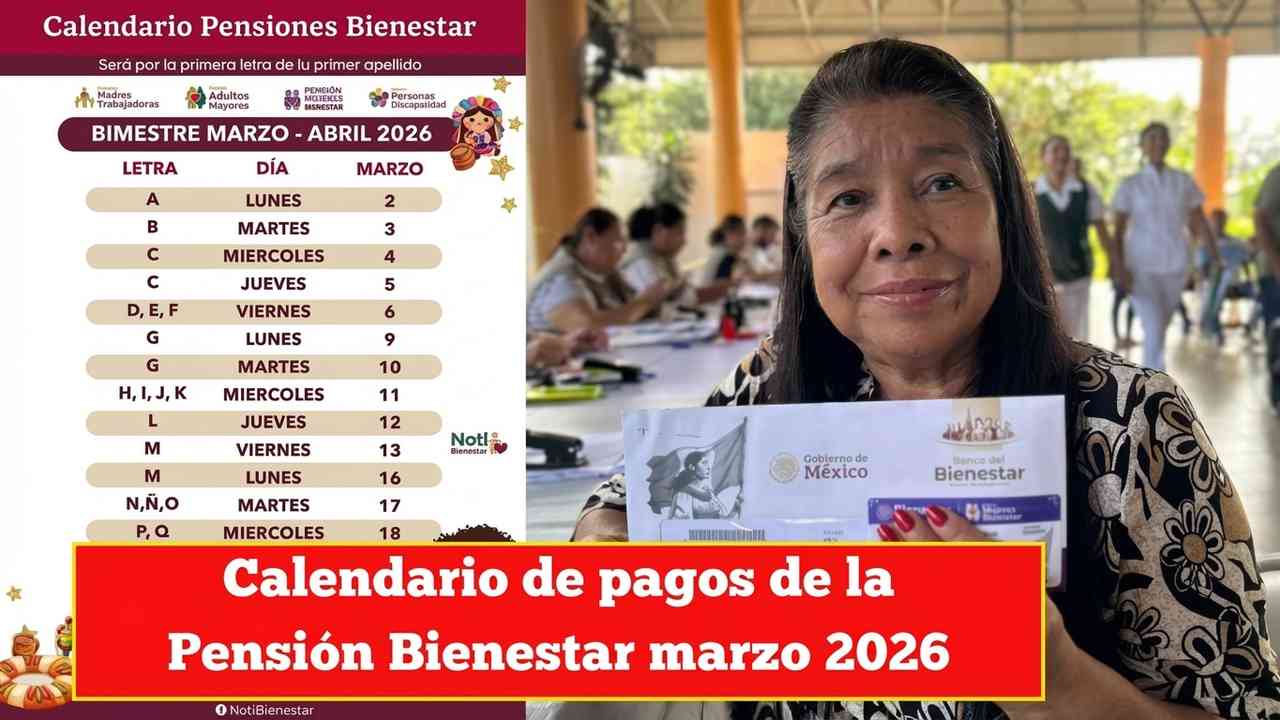 calendario pension bienestar 2026 3
