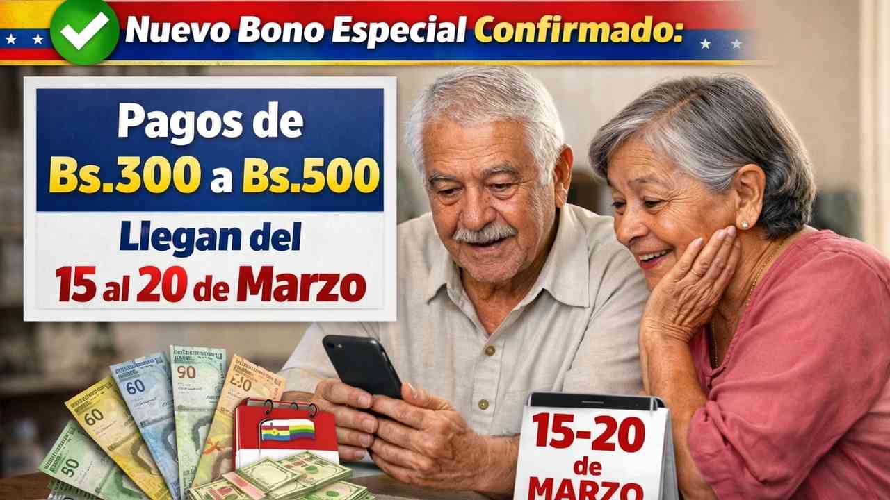 detalles del nuevo bono especial de