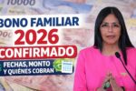 monto actualizado del bono familiar 2026
