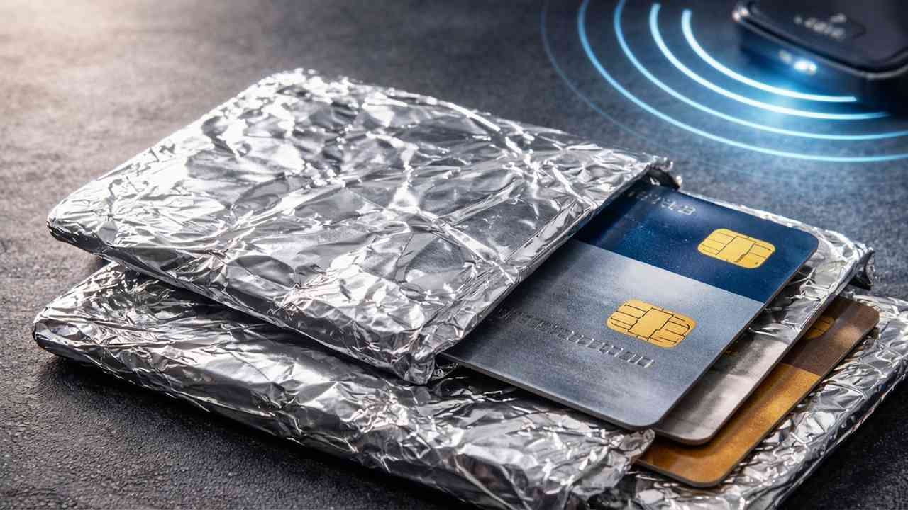 jaula faraday papel aluminio